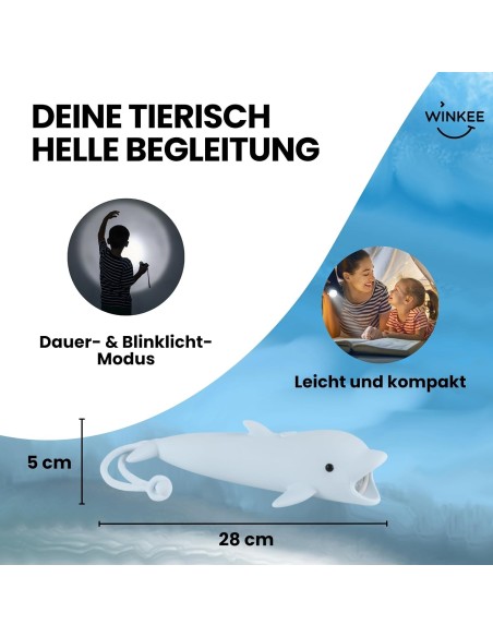 Animal Flashlight Dolfijn