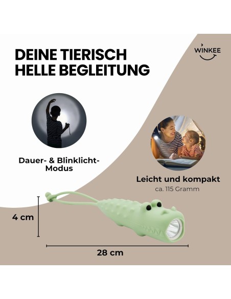 Animal Flashlight Krokodil