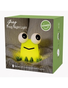 Silicone Nightlight Frog Greg