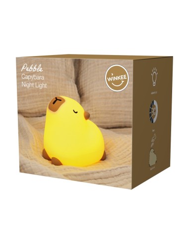 Silicone Nightlight Capybara Pebble