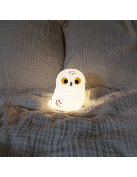 Silicone Nightlight Owl Snowy