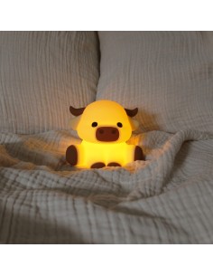 Silicone Nightlight Highland Cow Willy 2