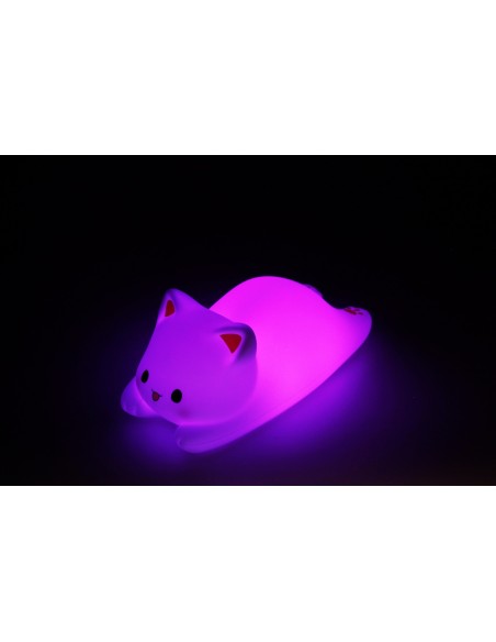 Silicone Nightlight Sleepy Cat