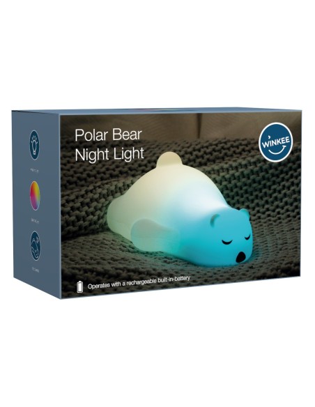 Silicone Nightlight Polar Bear