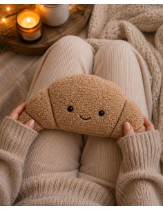 Knuffelkussen Hot Water Bottle Croissant 2