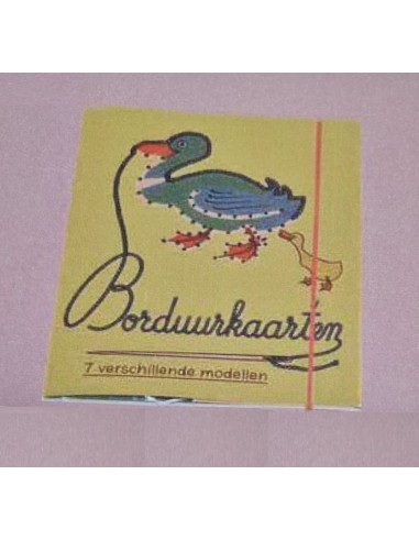 Marc Vidal - Borduurkaarten inclusief katoenen draad en naald