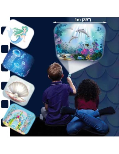 Brainstorm - Mermaid Torch and Projector - zaklamp zeemeermin