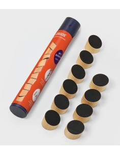 Loggos Set S - 10 Loggos beukenhout naturel