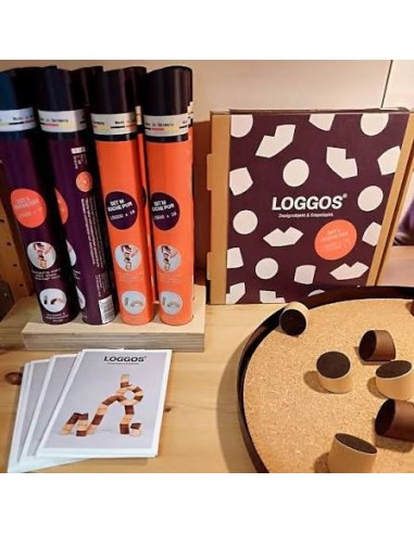 STARTPAKKET Loggos inclusief gratis samples en houten display voor tubes