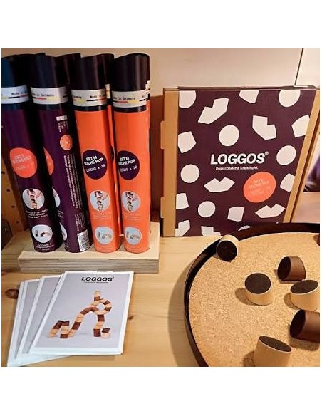 STARTPAKKET Loggos inclusief gratis samples en houten display voor tubes