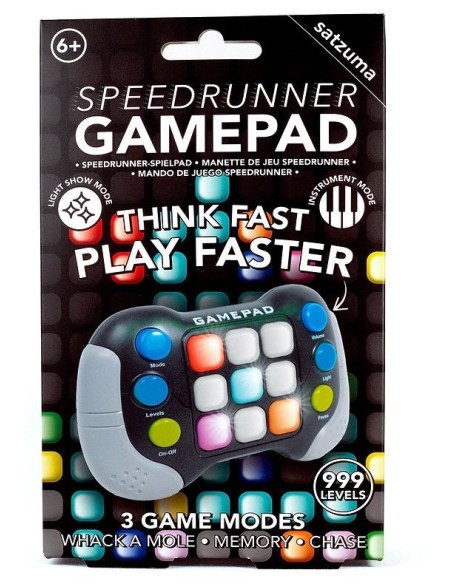 Satzuma - Speedrunner Gamepad snelle reflex- en geheugenspellen