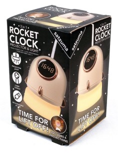 Satzuma - Rocket Clock mooi sfeervol lampje