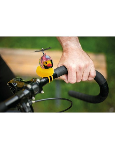 Bike Duck Flower Power windmolentje in display