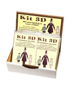 Marc Vidal - Kit 3D startpakket voor reliëf in display NL