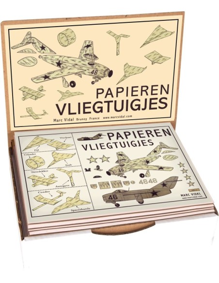 Marc Vidal - Papieren vliegtuigjes vouwen NL
