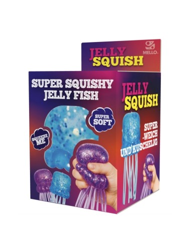 Jelly Squish - Super Squishy Jelly Fish 12 in display