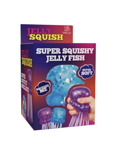 Jelly Squish - Super Squishy Jelly Fish 12 in display