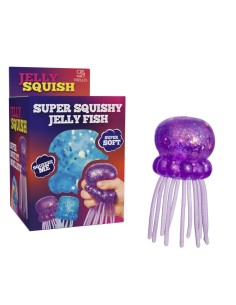 Jelly Squish - Super Squishy Jelly Fish 12 in display