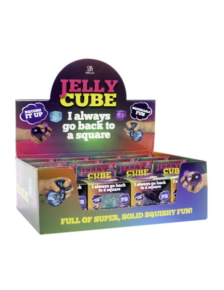 Jelly Cube - Back To A Square 12 in display