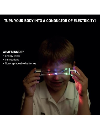 Science Museum Energy Stick - Verander je lichaam in een geleider van elektriciteit!