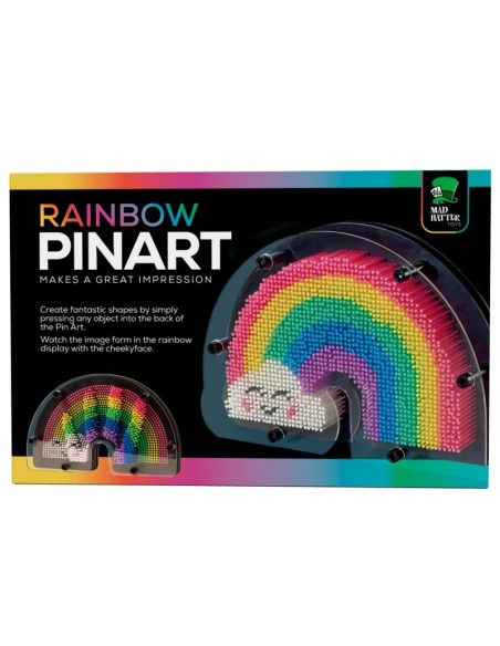 Rainbow Shaped Pin Art - Pin Art Regenboog