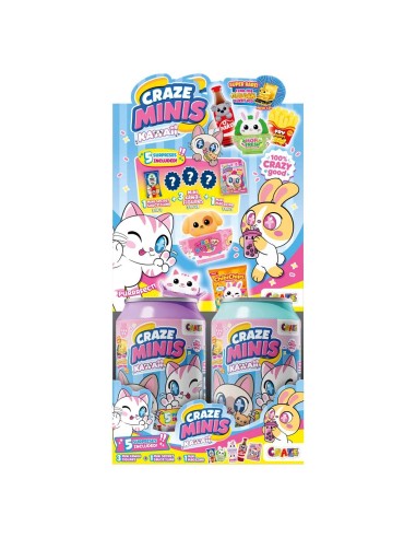 CRAZE KAWAII 8 in display 77917 – Cute Food to Collect!