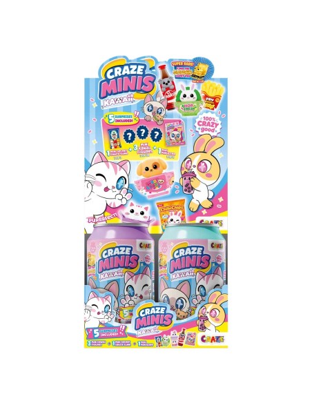 CRAZE KAWAII 8 in display 77917 – Cute Food to Collect!