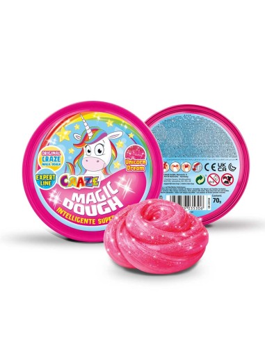 Craze MAGIC DOUGH  Expert Unicorn 6 in display 35306