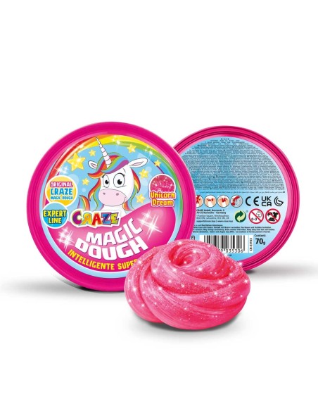 Craze MAGIC DOUGH  Expert Unicorn 6 in display 35306