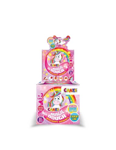 Craze MAGIC DOUGH  Expert Unicorn 6 in display 35306