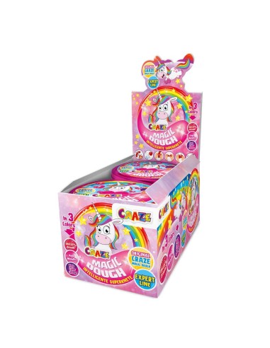 Craze MAGIC DOUGH  Expert Unicorn 6 in display 35306