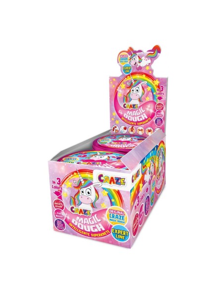 Craze MAGIC DOUGH  Expert Unicorn 6 in display 35306