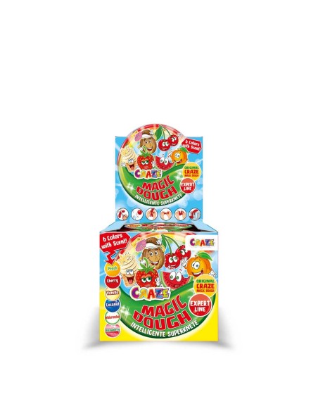 Craze MAGIC DOUGH  Expert Fantastic Fruits 6 in display 35368