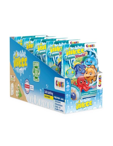 Craze INKEE Surprise Bath Bomb Aqua World Box 5 in display 75074DE
