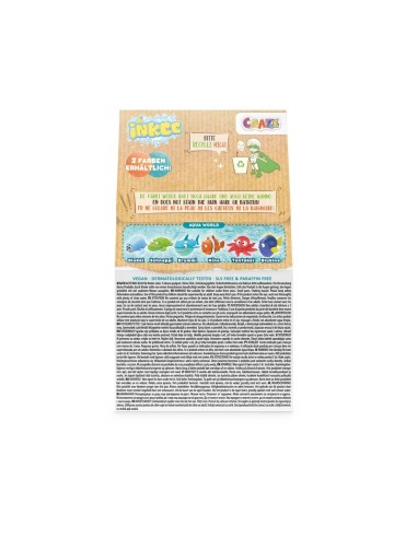 Craze INKEE Surprise Bath Bomb Aqua World Box 5 in display 75074DE