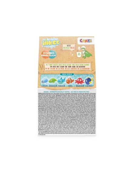 Craze INKEE Surprise Bath Bomb Aqua World Box 5 in display 75074DE