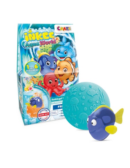 Craze INKEE Surprise Bath Bomb Aqua World Box 5 in display 75074DE