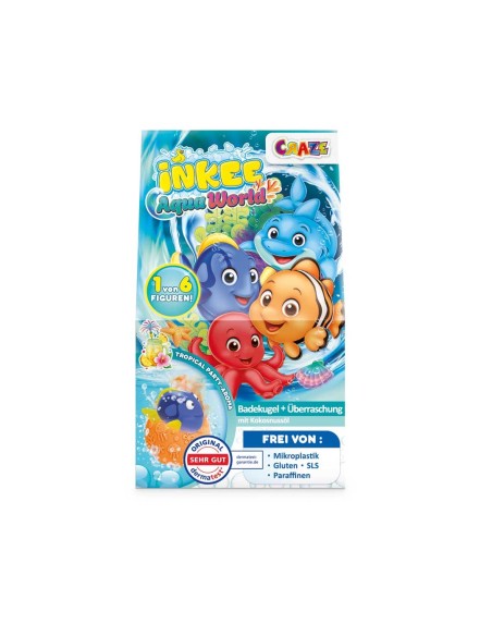Craze INKEE Surprise Bath Bomb Aqua World Box 5 in display 75074DE