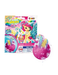 Craze INKEE XXL Surprise Bath Bomb Galupy Rainbow Unicorn 5 in display 59241