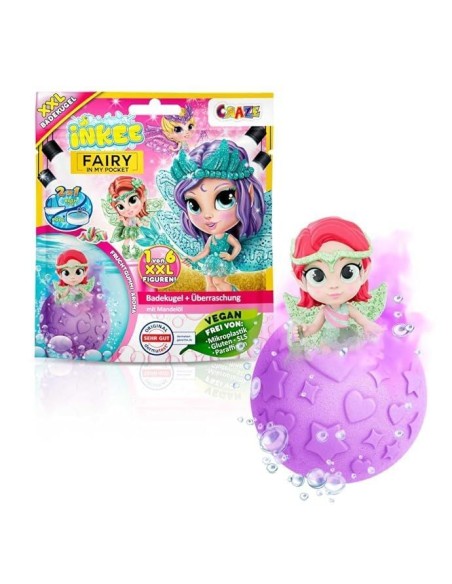 Craze INKEE XXL Surprise Bath Bomb Fairy in my pocket 5 in display 69899DE