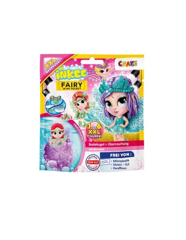 Craze INKEE XXL Surprise Bath Bomb Fairy in my pocket 5 in display 69899DE