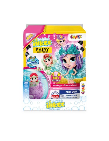 Craze INKEE XXL Surprise Bath Bomb Fairy in my pocket 5 in display 69899DE