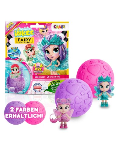 Craze INKEE XXL Surprise Bath Bomb Fairy in my pocket 5 in display 69899DE