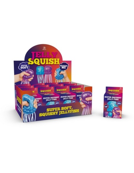 Jelly Fish - Super Squishy Jellyfish Fun 12 in display octopus