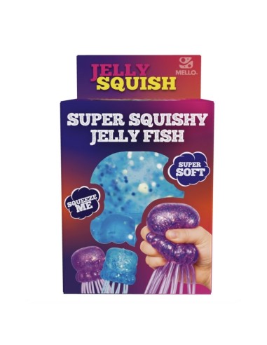 Jelly Fish - Super Squishy Jellyfish Fun 12 in display octopus