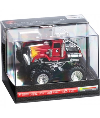 RC: Mini Off-Road Truck "Red" - 27 Mhz
