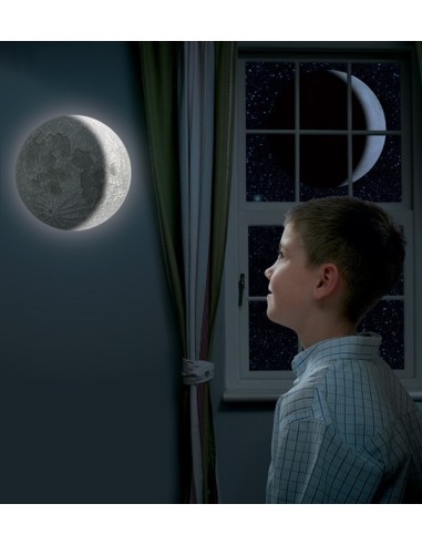 Brainstorm Toys My Very Own Moon - Verlichte wandlamp met afstandbediening