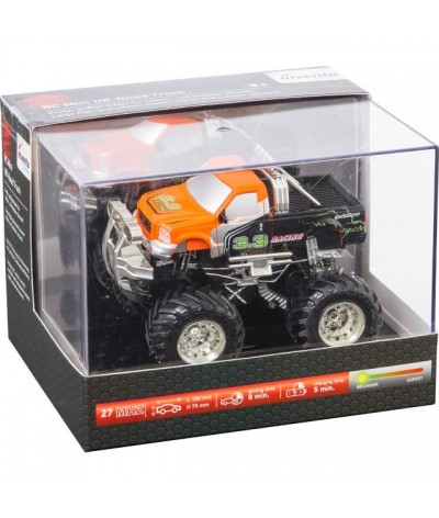 RC: Mini Off-Road Truck "Orange" - 27  Mhz.