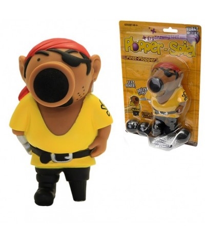 Plopper piraat, incl. 6 balletjes