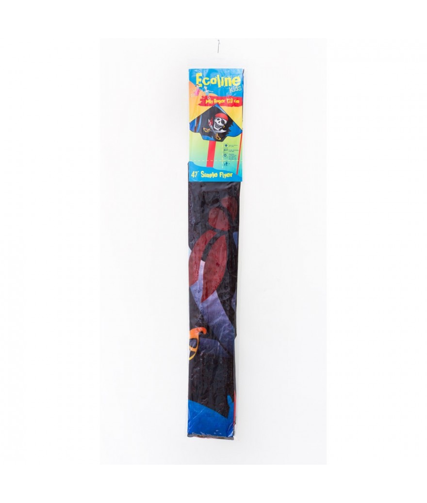 Ecoline: Simple Flyer Jolly Roger 120 cm
